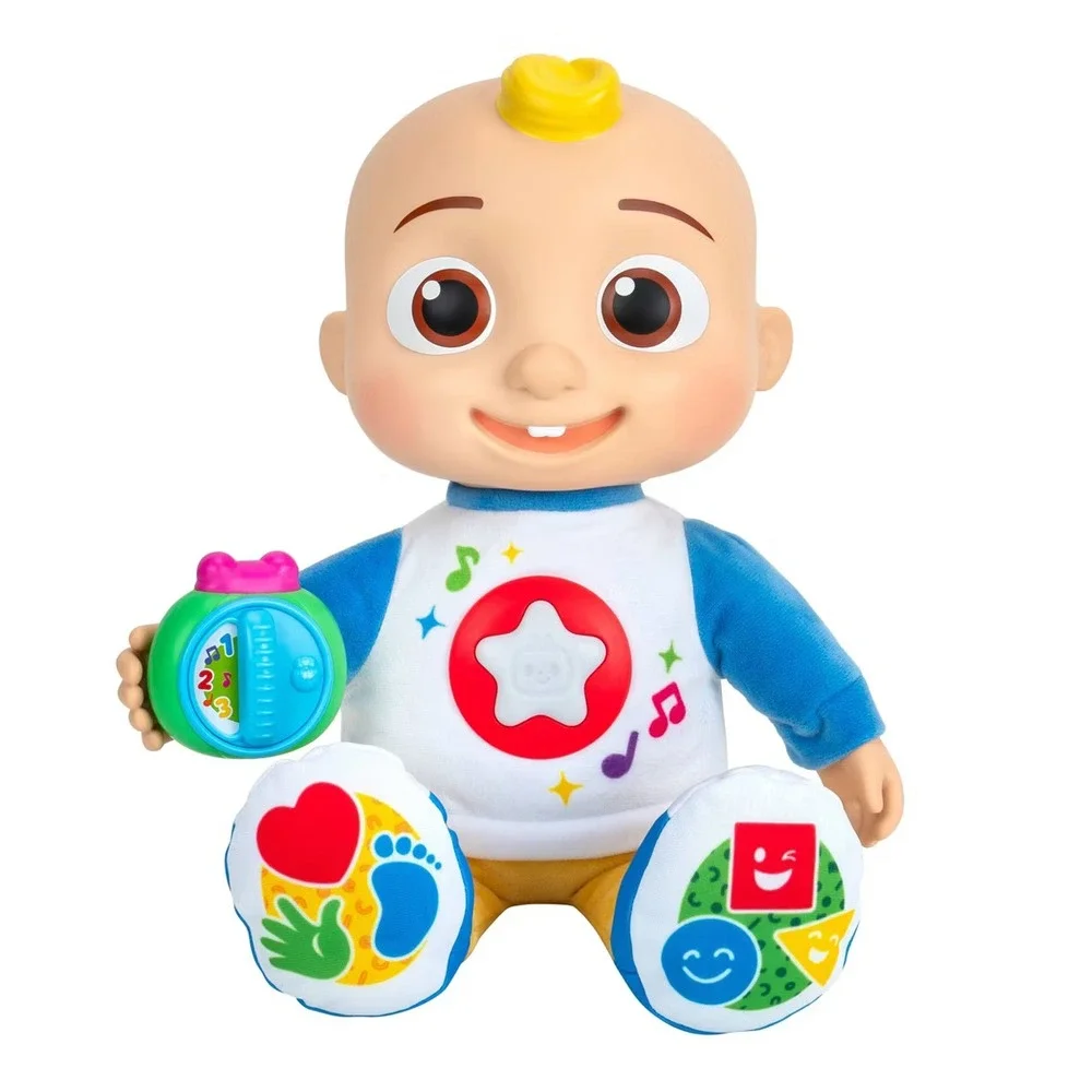 Cocomelon Discover 'N Play JJ Doll 5 Interactive Ways to Play 60+ Sounds Phrases